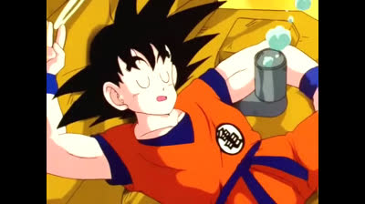 12 - Una pequeña siesta, Goku cae del camino de la serpiente
