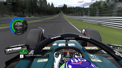 Subjetiva Fernando Alonso Aston Martin AMR23 - Nordschleife