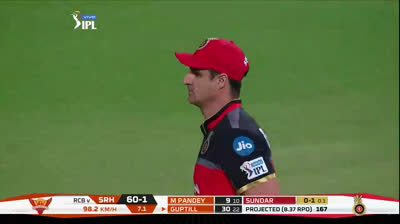 Cricket Match 54 RCB vs SRH 2019
