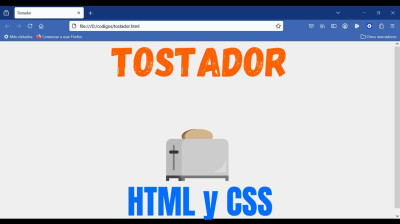 Cómo crear una tostadora en HTML y CSS - Web development