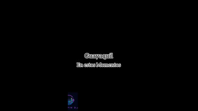 Bajo el mar #asi está guayaquil está semana