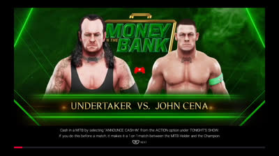 The Undertaker vs John Cena (WWE 2K19)
