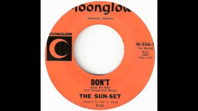 Sun-Set (1964) - Don't (Judge Me Baby)