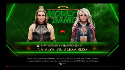 Alexa Bliss vs Natalya (WWE 2K19)
