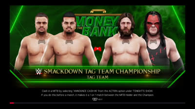 Team Hell No vs The Colóns (WWE 2K19)