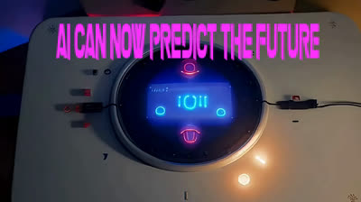 AI CAN NOW PREDICT THE FUTURE
