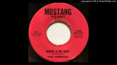Paul Thornton (1965) - Where Is My Baby