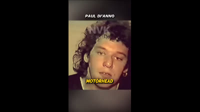 Paul Di’Anno recuerda a Lemmy: una leyenda hablando de otra leyenda