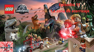 LEGO Jurassic World - Capitulo 11 (La zona de aterrizaje) Gameplay por BakuganTVES